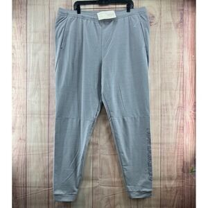 New New Balance Men's Grey Jogger Pants Athletic Lounge Comfort Size 2XL